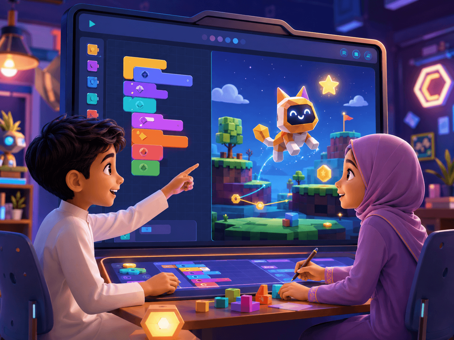 دورة برمجة الأطفال باستخدام سكراتش مع أساكيب